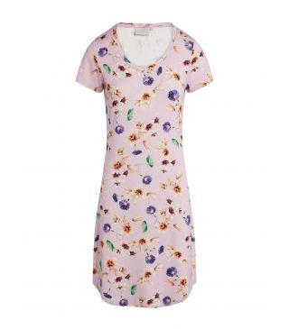 ESSENZA Isa Fiorre Nachthemd korte mouw Pale lilac