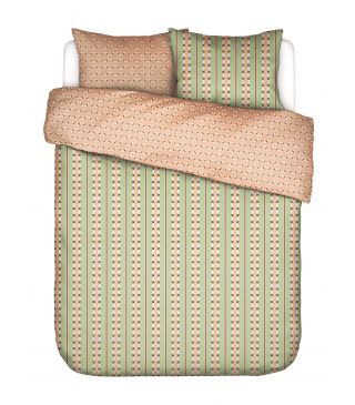 ESSENZA Iva Jade Green Dekbedovertrekset 260 x 220 cm