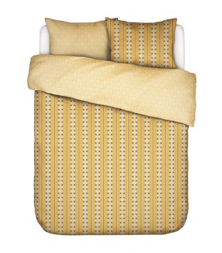 ESSENZA Iva Okergeel Dekbedovertrekset 260 x 220 cm