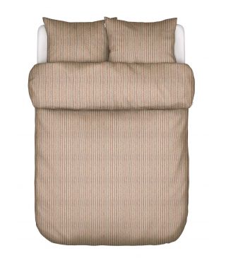 Marc O'Polo Janne Dark coral Dekbedovertrekset 240 x 220 cm