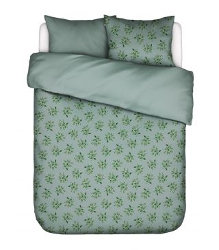 ESSENZA Jolien Surf green Dekbedovertrekset 260 x 220 cm