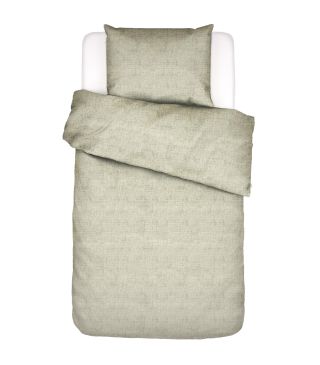 Essenza Jule Mosgroen Dekbedovertrek 1p set 140x200/220 + 1 sloop
