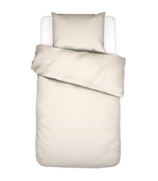 Essenza Jule Vanille Dekbedovertrek 1p set 140x200/220 + 1 sloop