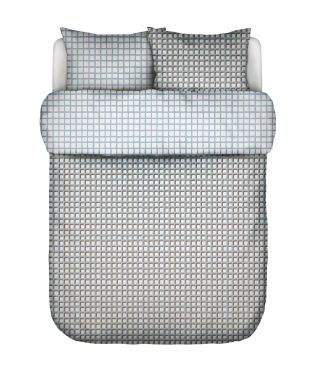 Marc O'Polo Karie Powder blue Dekbedovertrekset 240 x 220 cm