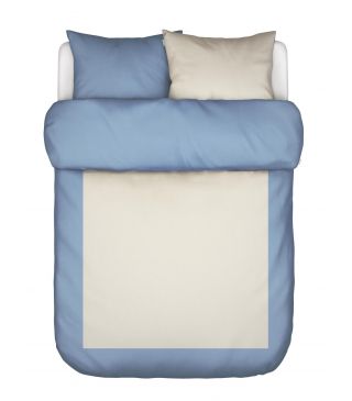 Marc O'Polo Keersten Denim blue Dekbedovertrekset 240 x 220 cm