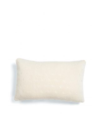 ESSENZA Knitted Ajour Antique white Sierkussen 30 x 50 cm