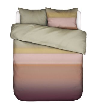 Essenza Lunare Warm clay Dekbedovertrek 1p set 200x200/220 + 2 slopen
