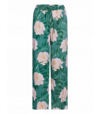 ESSENZA Mare Dorothea Lange broek Soft teal
