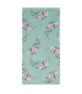 Essenza Maren Surf green Gastendoek 30 x 50 cm