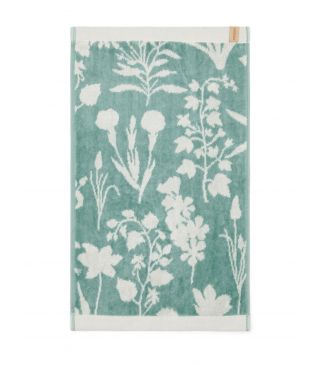 ESSENZA Maribel Surf green Gastendoek 30 x 50 cm