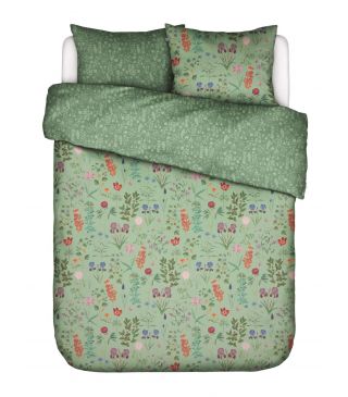 ESSENZA Marigold Quiet green Dekbedovertrekset 260 x 220 cm