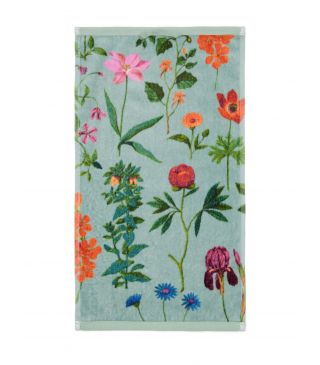 ESSENZA Marigold Surf green Gastendoek 30 x 50 cm