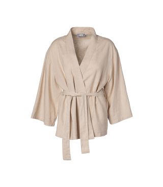 Essenza Mina Uni Natural Linen Kimono XS