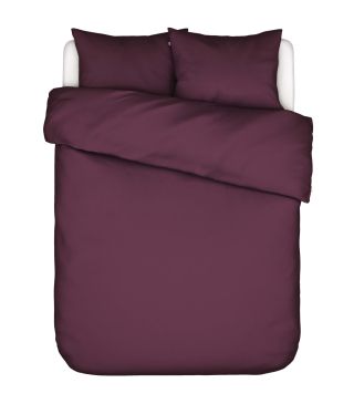Essenza Minte Bordeauxrood Dekbedovertrek 2p set 260x200/220 + 2 slopen