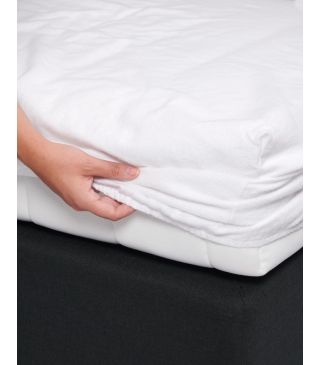 ESSENZA Molton Matrasbeschermer White