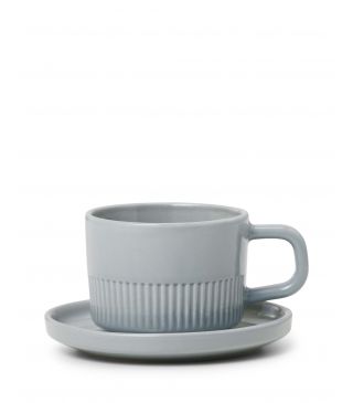 Marc O'Polo Moments Lichtgrijs Espresso kop & schotel 10 cl