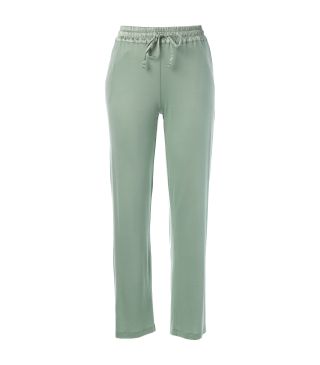 Essenza Nora Uni Dusty teal Lange broek
