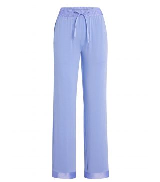 ESSENZA Nora Uni Lange broek Lavender blue