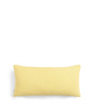 Marc O'Polo Nordic knit Sierkussen Pale Yellow