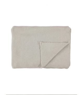 Marc O'Polo Nordic knit Oatmeal Plaid 130 x 170 cm