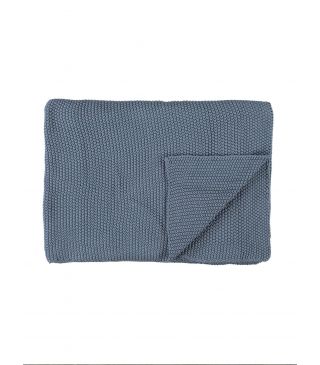 Marc O'Polo Nordic knit Plaid Smoke blue