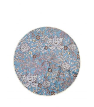 ESSENZA Ophelia Midnight swim Rond klein vloerkleed 90 cm