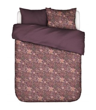 ESSENZA Ophelia Plum wine Dekbedovertrekset 260 x 220 cm