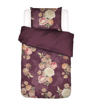 Essenza Orianna Mauve wine Dekbedovertrek 1p set 140x200/220 + 1 sloop