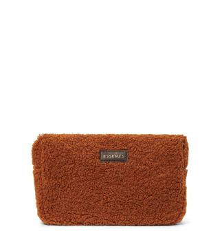 ESSENZA Pepper Teddy Make-up Tas Leather brown