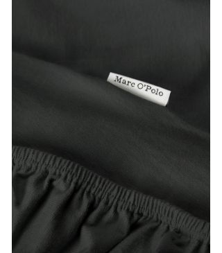 Marc O'Polo Premium Organic Jersey Hoeslaken Anthracite