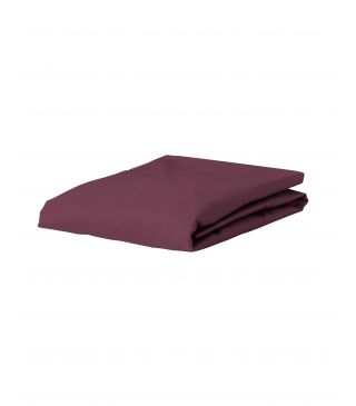 ESSENZA Premium Percale Marsala Hoeslaken 90 x 220 cm