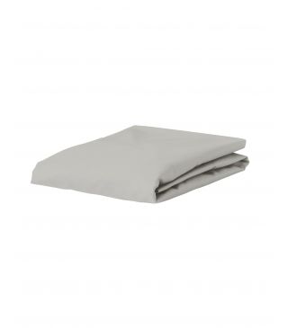 ESSENZA Premium Percale Zilver Hoeslaken 160 x 200 cm