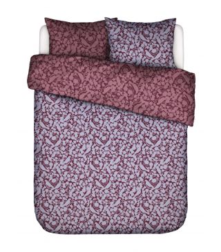 ESSENZA Rosie Purple heather Dekbedovertrekset 240 x 220 cm