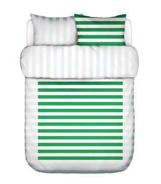 Marc O'Polo Sanna Vivid Green Dekbedovertrekset 240 x 220 cm