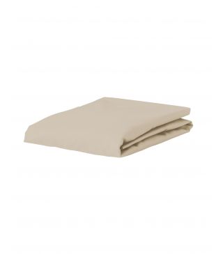 ESSENZA Satin Cement Hoeslaken 180 x 200 cm