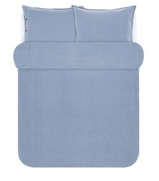 Marc O'Polo Senja Blauw Dekbedovertrekset 200 x 220 cm