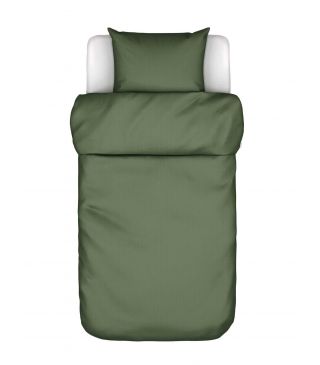 Marc O'Polo Senja Dark green ivy Dekbedovertrek 1p set 140x200/220 + 1 sloop