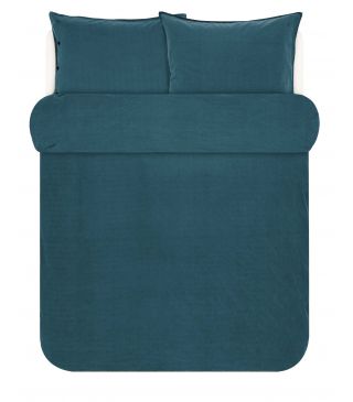 Marc O'Polo Senja Deep blue Dekbedovertrekset 240 x 220 cm