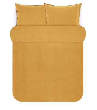 Marc O'Polo Senja Golden yellow Dekbedovertrekset 260 x 220 cm