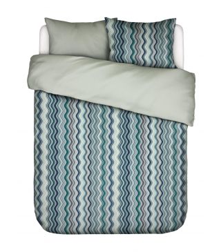 ESSENZA Sol Comforting green Dekbedovertrekset 260 x 220 cm
