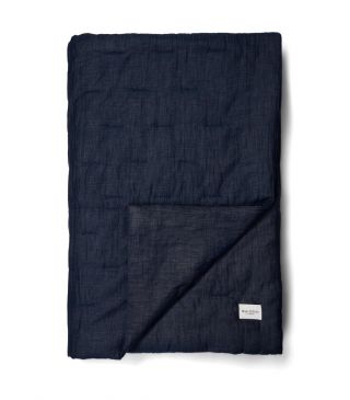 Marc O'Polo Soletta Dark Navy Plaid 150 x 200 cm