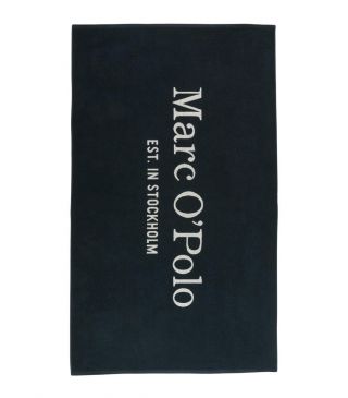 Marc O'Polo Statement Badhanddoek Dark Navy