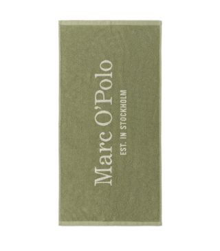 Marc O'Polo Statement Mosgroen Handdoekset 50 x 100 cm set