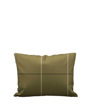 Marc O'Polo Suvie Grey mist Kussensloop 60 x 70 cm