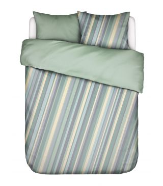 ESSENZA Suzie Subtle green Dekbedovertrekset 240 x 220 cm