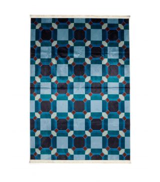 ESSENZA Teade Nightblue Vloerkleed 120 x 180 cm