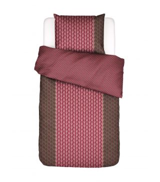 ESSENZA Tesse Dekbedovertrek cherry red
