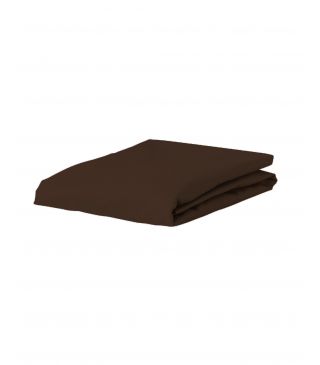ESSENZA The Perfect Organic Jersey Hoeslaken Chocolate