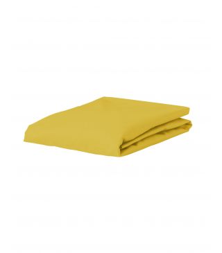 ESSENZA The Perfect Organic Jersey Hoeslaken Mustard