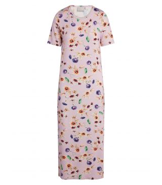 ESSENZA Titia Fiorre Nachthemd korte mouw Pale lilac